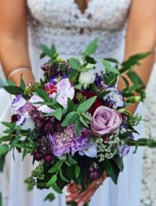 Bouquet di Ditelo con i fiori